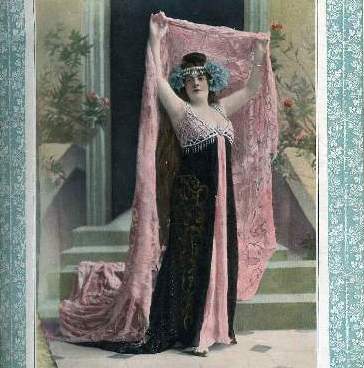 Meyrianne Héglon en Omphale dans Astarté, 1901 © DR