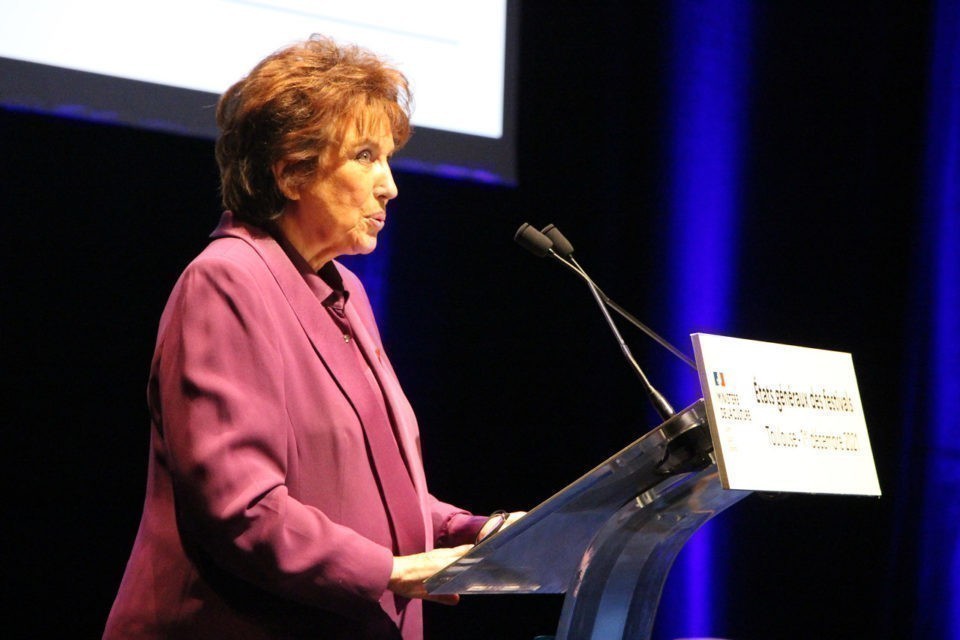 Roselyne Bachelot lors des états généraux des festivals à Toulouse © G.L. / Actu Toulouse