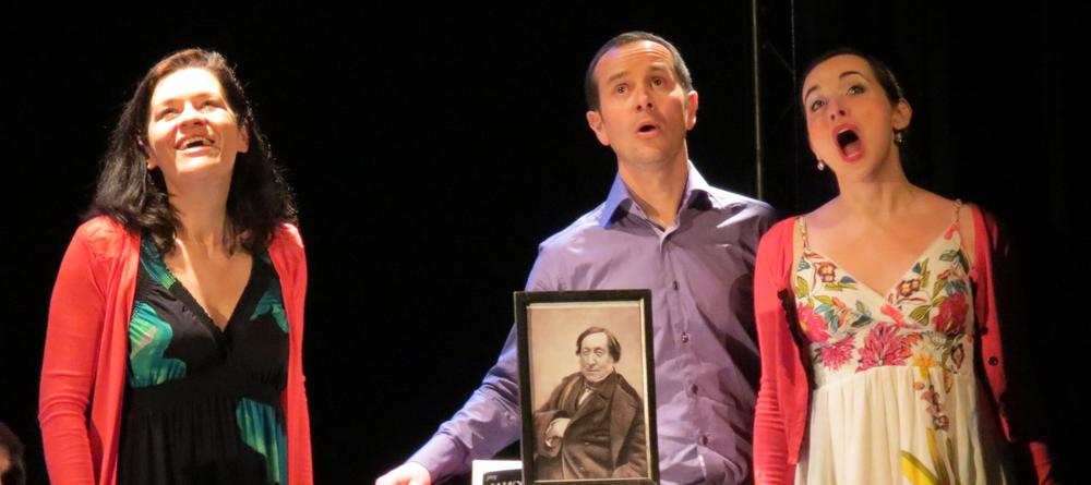 Sarah Breton, Cyrille Gautreau et Elise Efremov © la Cité de la Voix