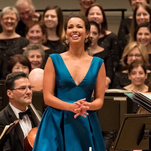 Nadine Sierra au gala de la Richard Tucker Foundation © Dario Acosta