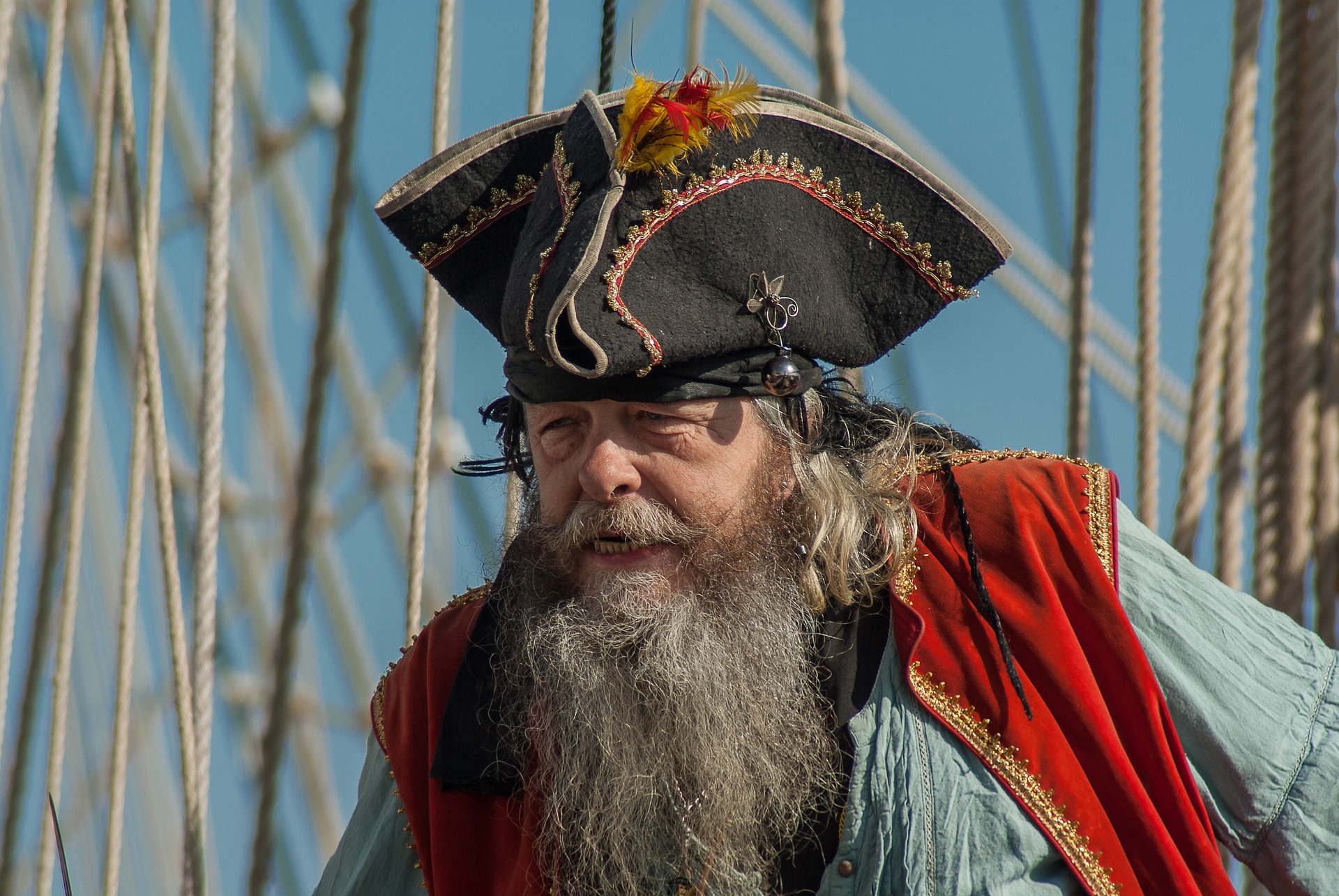 Un pirate, droits réservés jacqueline macou de Pixabay