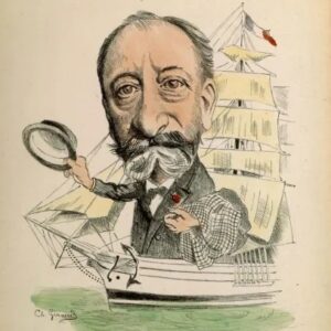 Caricature de Camille Saint-Saêns par Charles Giraud © Bnf/BMO