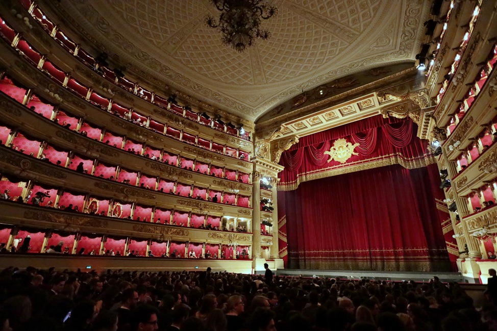 La Scala de Milan (avant confinement) ©Teatro alla Scala