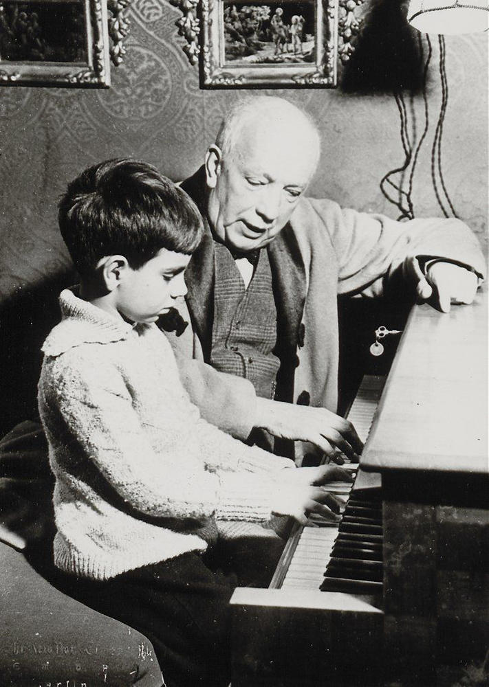 Richard Strauss et un de ses petits-fils © richardstrauss.at