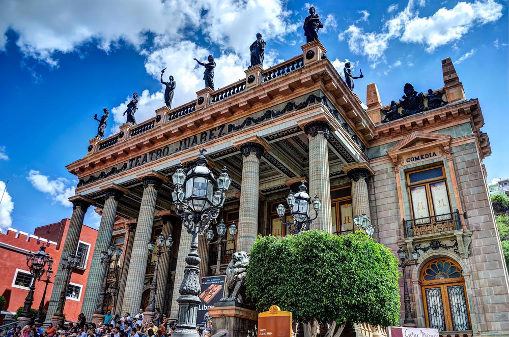 Le théâtre de Guanajuato © DR
