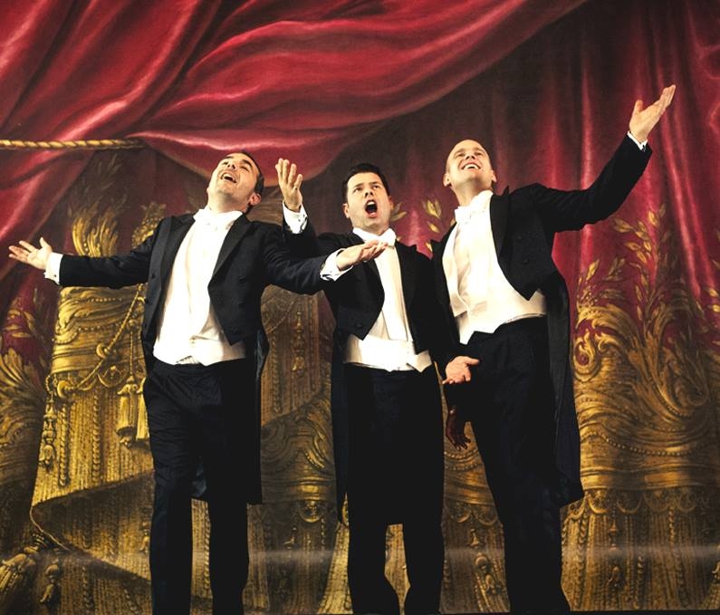 Les ténors classiques : David Lefort, Robert Getchell et Olivier Coiffet © Sony Classical