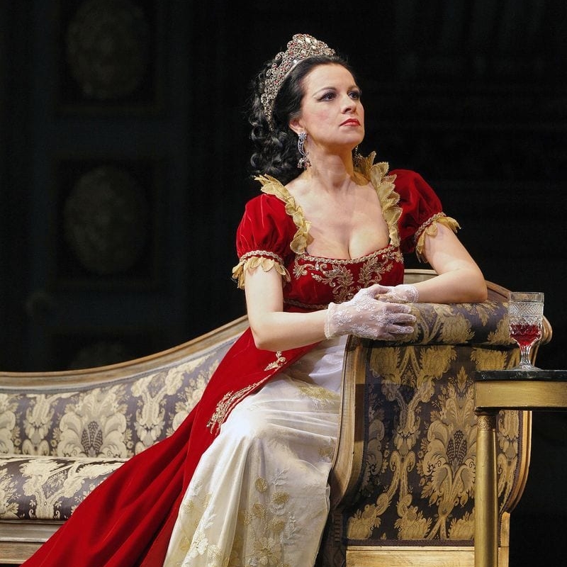 Angela Gheorghiu dans Tosca (San Francisco, 2012) © DR