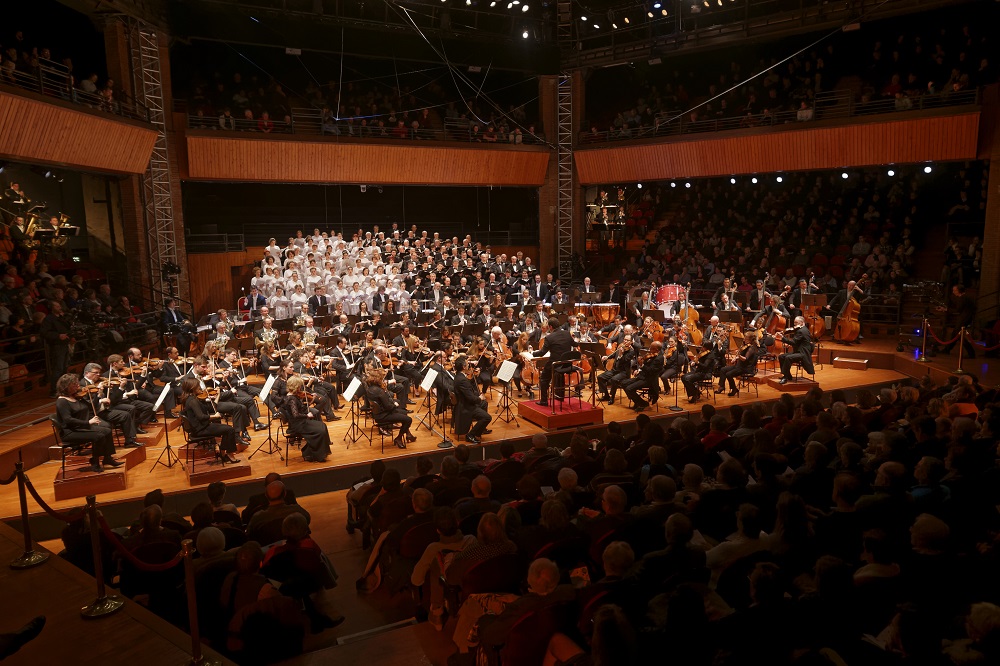 L'Orchestre National du Capitole dans son fief de la Halle aux Grains © Patrice Nin