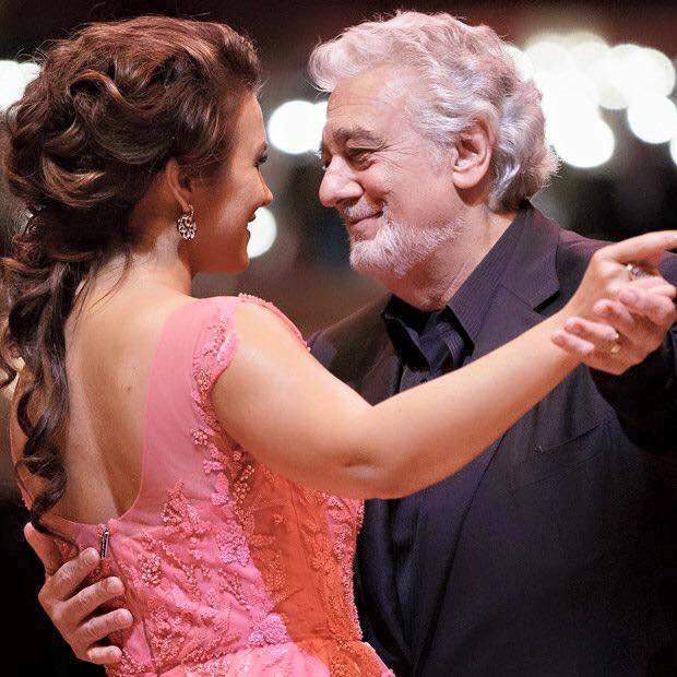 Olage Peretyatko et Placido Domingo © DR