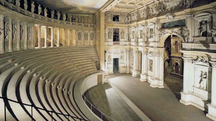 Teatro olimpico de Vicence © DR