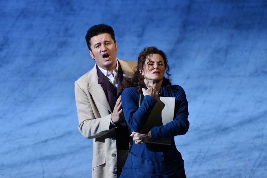 Piotr Beczala et Anna Caterina Antonacci dans Werther à Barcelone © A. Bofill